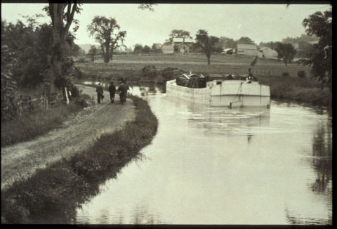 Champlain Canal, 1895 by Howard Pyle